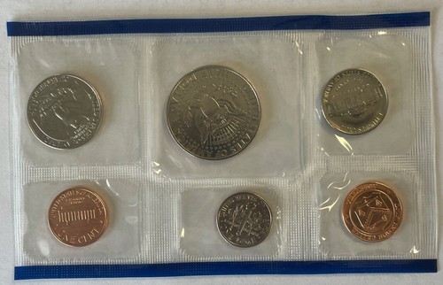 1991 U.S. Mint P & D Uncirculated Mint Set 10 Coins With Original Envelope (N) - Picture 6 of 12