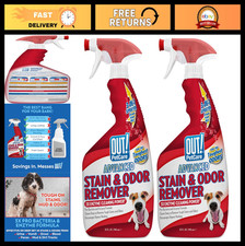 Pet Odor  Stain Remover Spray - Carpet Cleaner  Deodorizer for Dogs  Cats, 32
