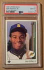 1989 UPPER DECK KEN GRIFFEY JR STAR ROOKIE RC PSA 8