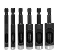 6 Pcs Leather Hole Punch Set   Belt Hole Puncher for Leather Belts, Watch Bands,