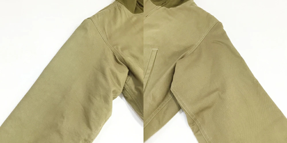 BUZZ RICKSON S Tanker Jacket M13802 Size 40R Color Khaki Used 128 American Casua