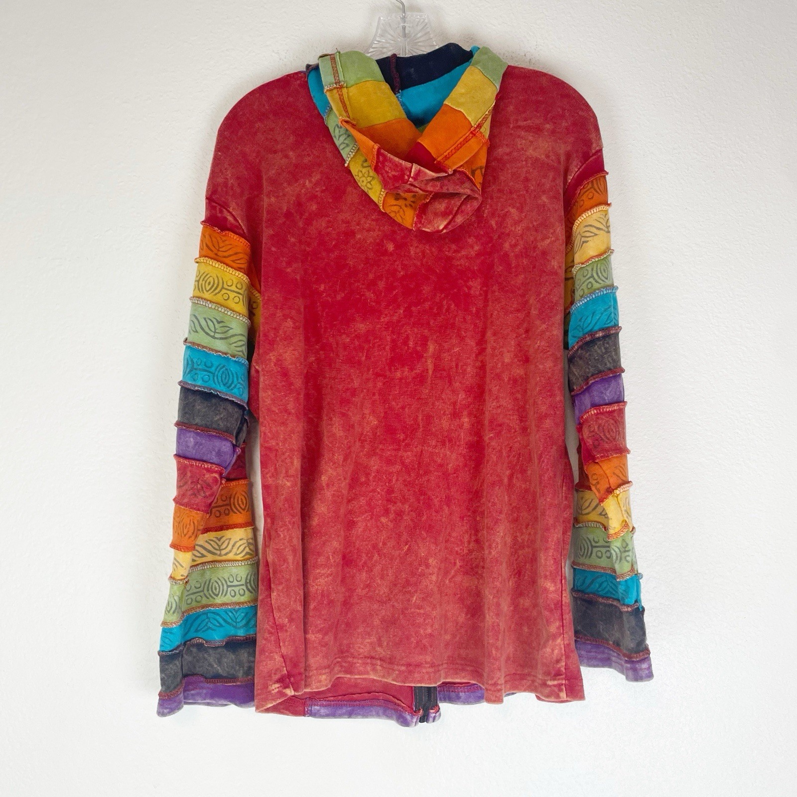 Greater Good Network Sunburst Patchwork Hoodie Wo… - image 3