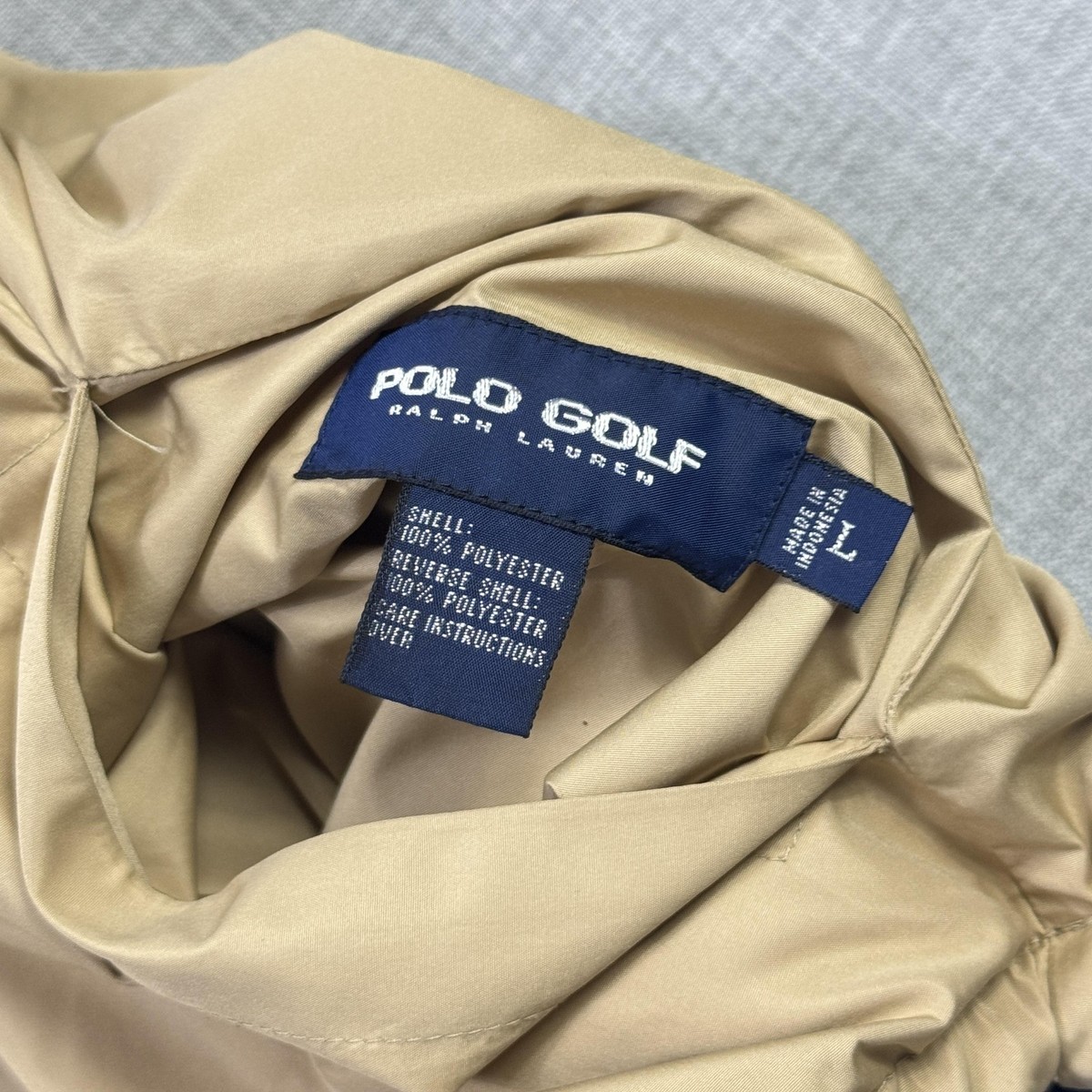 希少　RALPH LAUREN GOLF ジャケット ブルゾン ゴールド金具 希少 RALPH LAUREN GOLF ジャケット ブルゾン ゴールド金具 - メルカリ