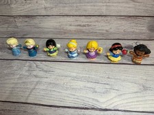 Fisher-Price Little People Set Of 6 Disney Princesses Belle, Mulan And More