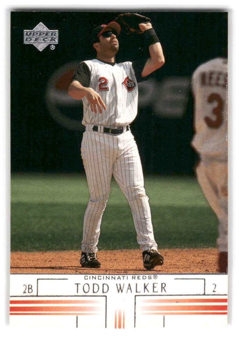 Todd Walker 2002 Upper Deck Baseball #447 Cincinnati Reds