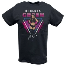 Chelsea Green Pose Black T-shirt