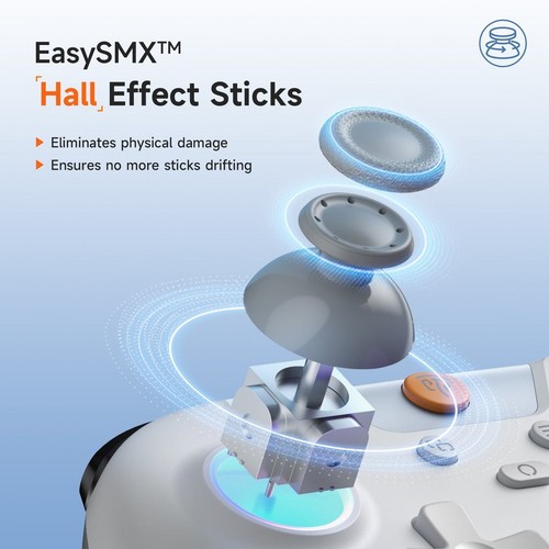 EasySMX X05 Wireless PC Controller with Hall Triggers Joysticks, - Picture 9 of 9
