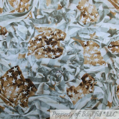 BonEful Fabric FQ Cotton Quilt Aqua Blue Red White Stripe Sea Otter Beach Animal - Picture 12 of 15