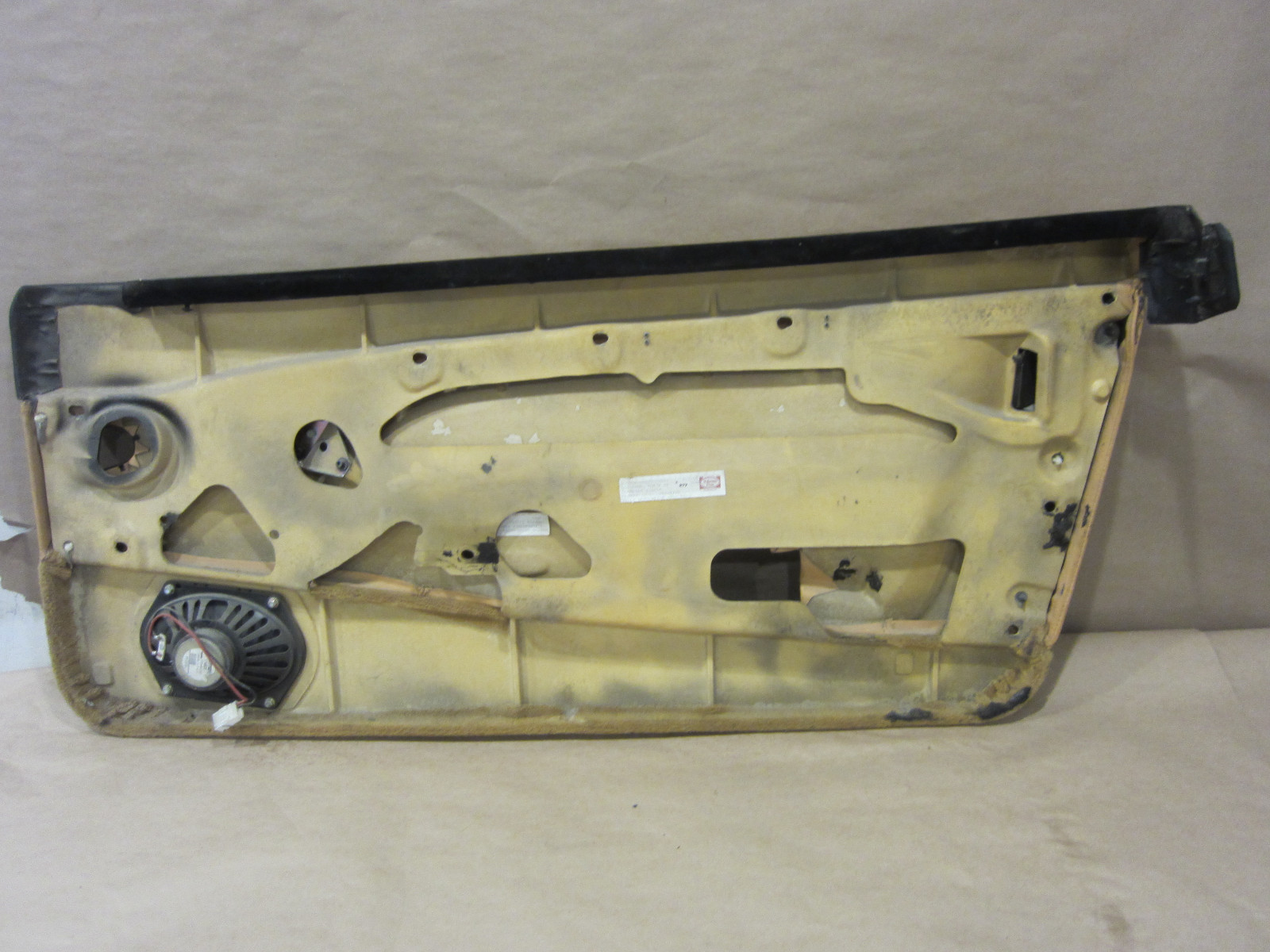 Ferrari 456 - LH Interior Door Panel - Beige and Tan. Part# 65470305