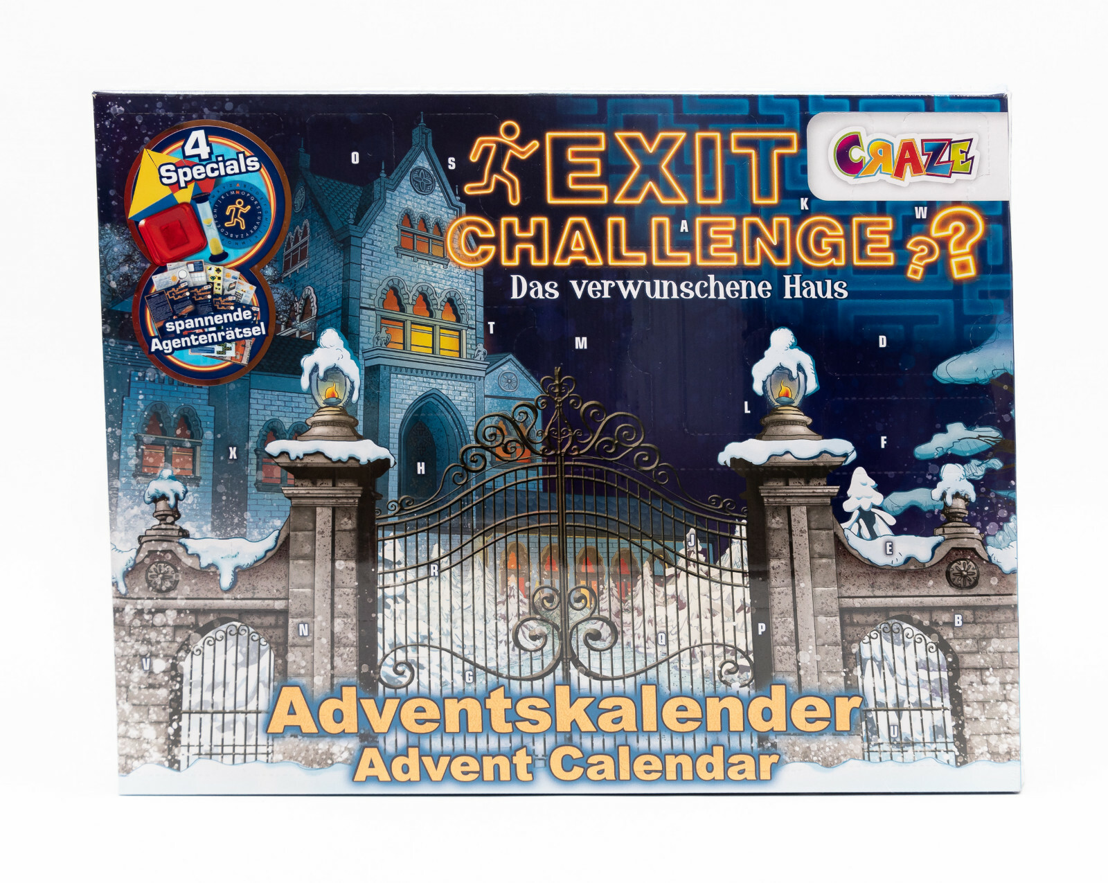 Adventskalender Exit Escape Room Game Challenge Das Verwunschene Haus