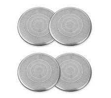 Per Hyundai Kona Acciaio Inox Porta Auto Audio Altoparlante Telaio Copertura Argento