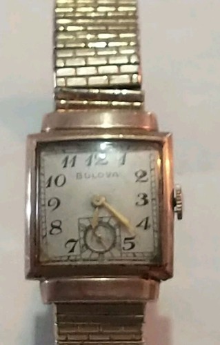 Vintage 1930 Bulova Men's Watch "NOT WORKING" AS-IS Condition - Picture 3 of 17