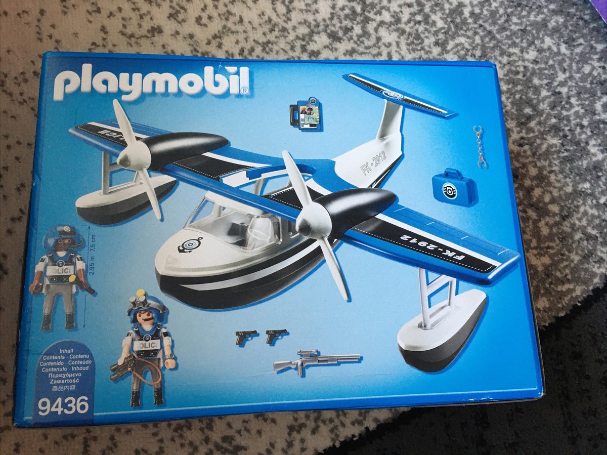 Playmobil 9436 Avion De Policia Playmobil PLAYMOBIL Action