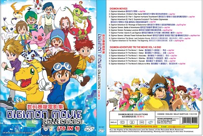 DVD Anime Digimon Movies & Adventure Tri Complete Movies
