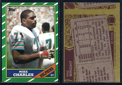1986 Topps WRONG BACK/FRONT ERROR cards RARE! * You PICK CHOOSE * NFL Football