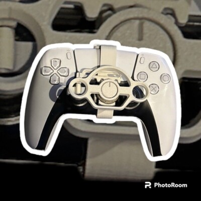 2er SET Game Controller Mini Lenkrad GT für Sony PS5 Controller Rennspiel