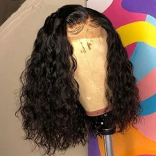 Curly Wigs Water Wave Full Lace Wigs Human Hair Wigs Pre plucked With Baby Hair