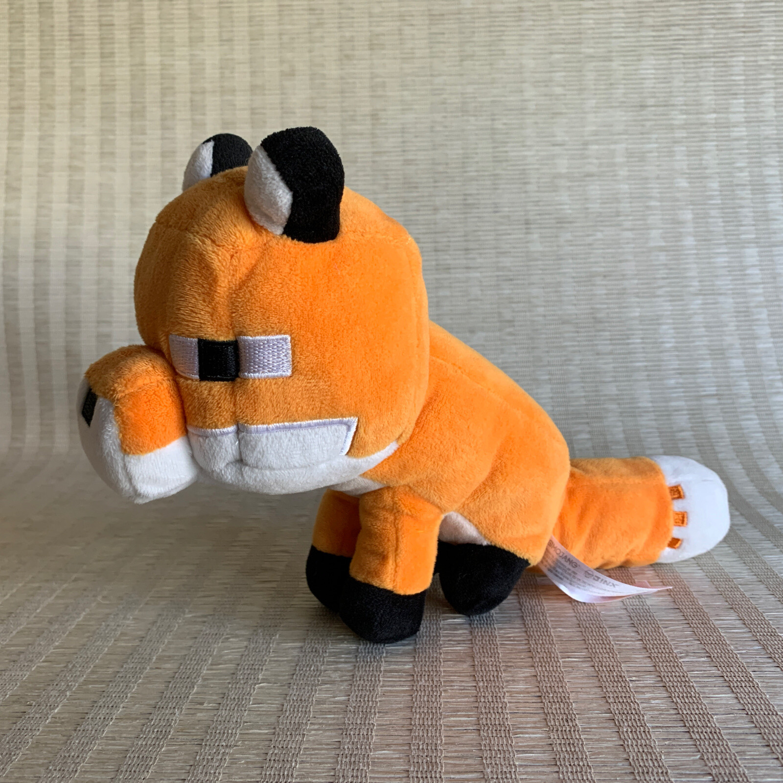 Minecraft Orange Fox Sitting Plush 11 