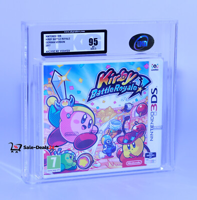 Nintendo 3DS Kirby Battle Royale - 95 MT Gold - Neu - Gegradet - Sammler - Spiel