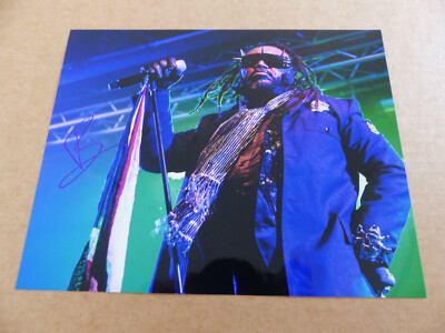 SKINDRED Benji Webbe signed Autogramm signiert auf 20x25 cm Foto