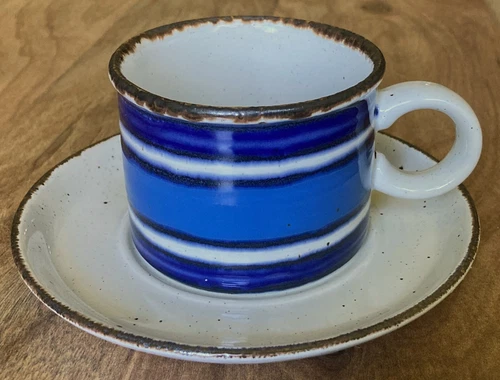Midwinter Stonehenge Moon Cup & Saucer Set(s) Vintage