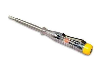 Stanley 220-250V Circuit Voltage Mains Tester Screwdriver Probe CE VDE Certified