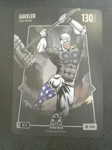Bo Jackson Battle Arena Battlefoil Steel Gaveler #BF-15 Aaron Judge