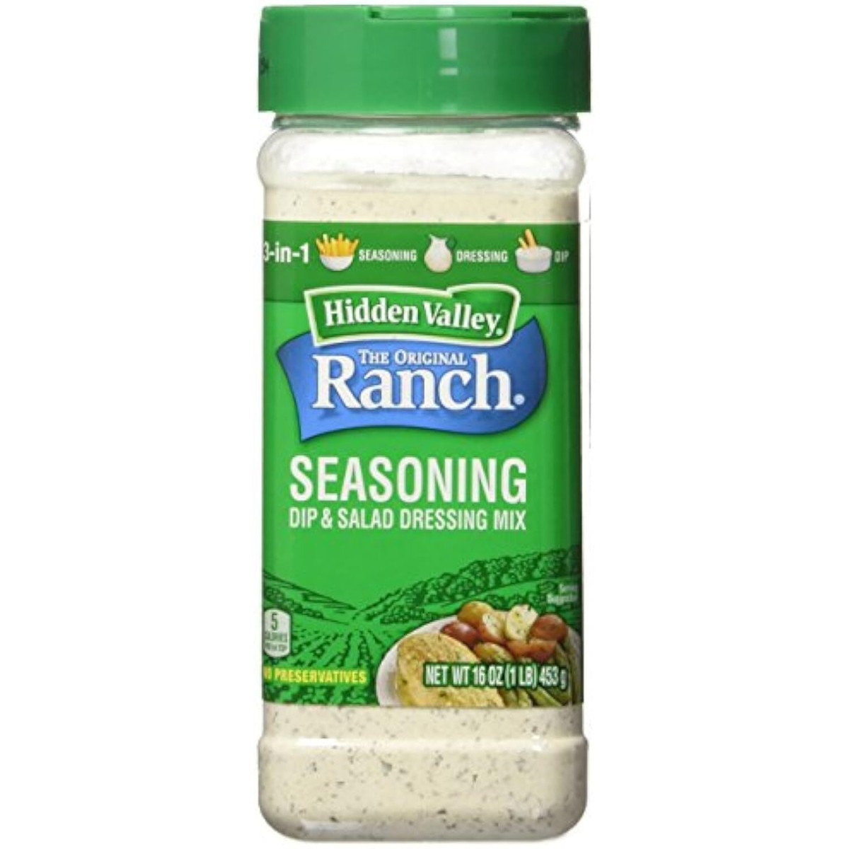 Hidden Valley Original Ranch Seasoning and Salad Dressing Mix, 16 Ounce  71100210781| eBay