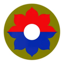 9th Infantry Division Bumper Sticker Military Vinyl Soldier Decal 5"