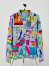 Hand-painted Denim Jacket By Stephannie Silva: Art And Style In One Unique Piece