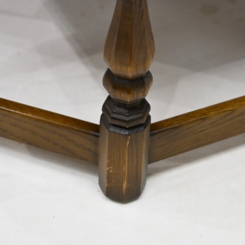 Old Charm Large Octagonal Coffee Table With 4 Drawers 84cm FREE UK Delivery* - Picture 15 of 19