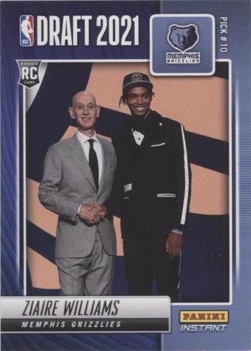 2021-22 Panini Donruss Ziaire Williams Great X-Pectations RC #6