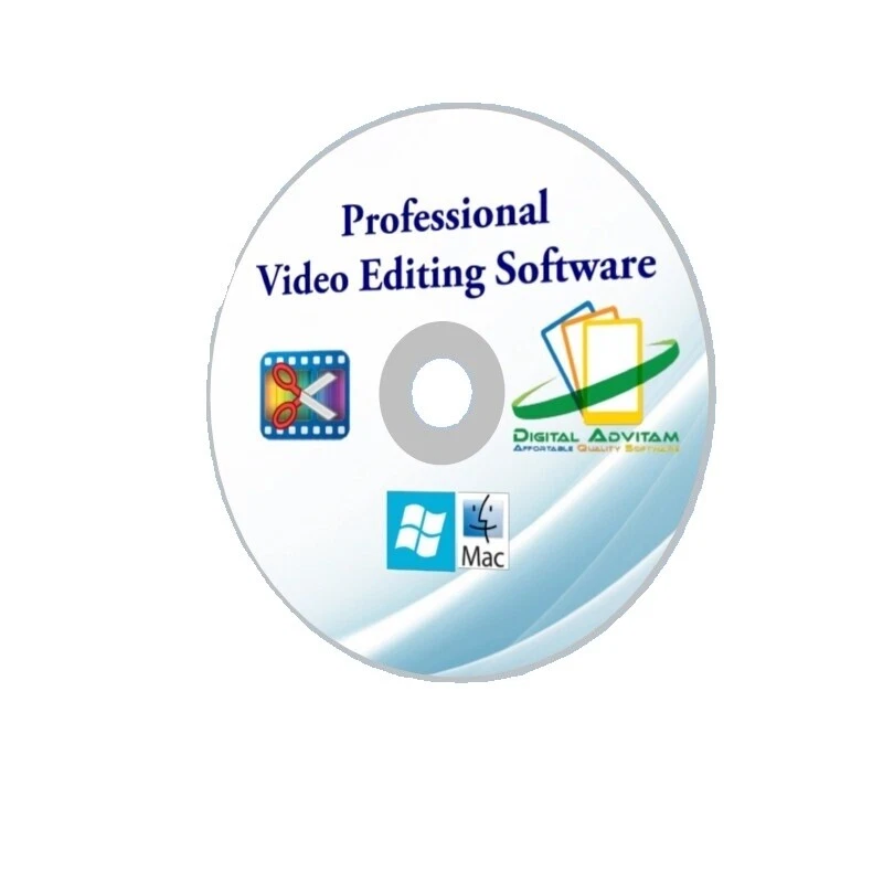 Video Editing Software CDs - English Version