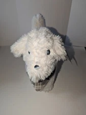 My Texas House 12" x 17" Bonnie Bandana Dog Stuffed Faux Fur  Decorative Pillow