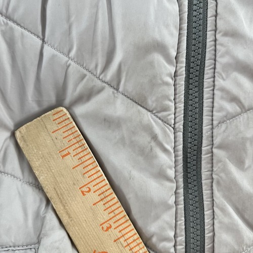 the north face womens size s (7/8) blue reversible hooded full zip - Picture 14 of 21