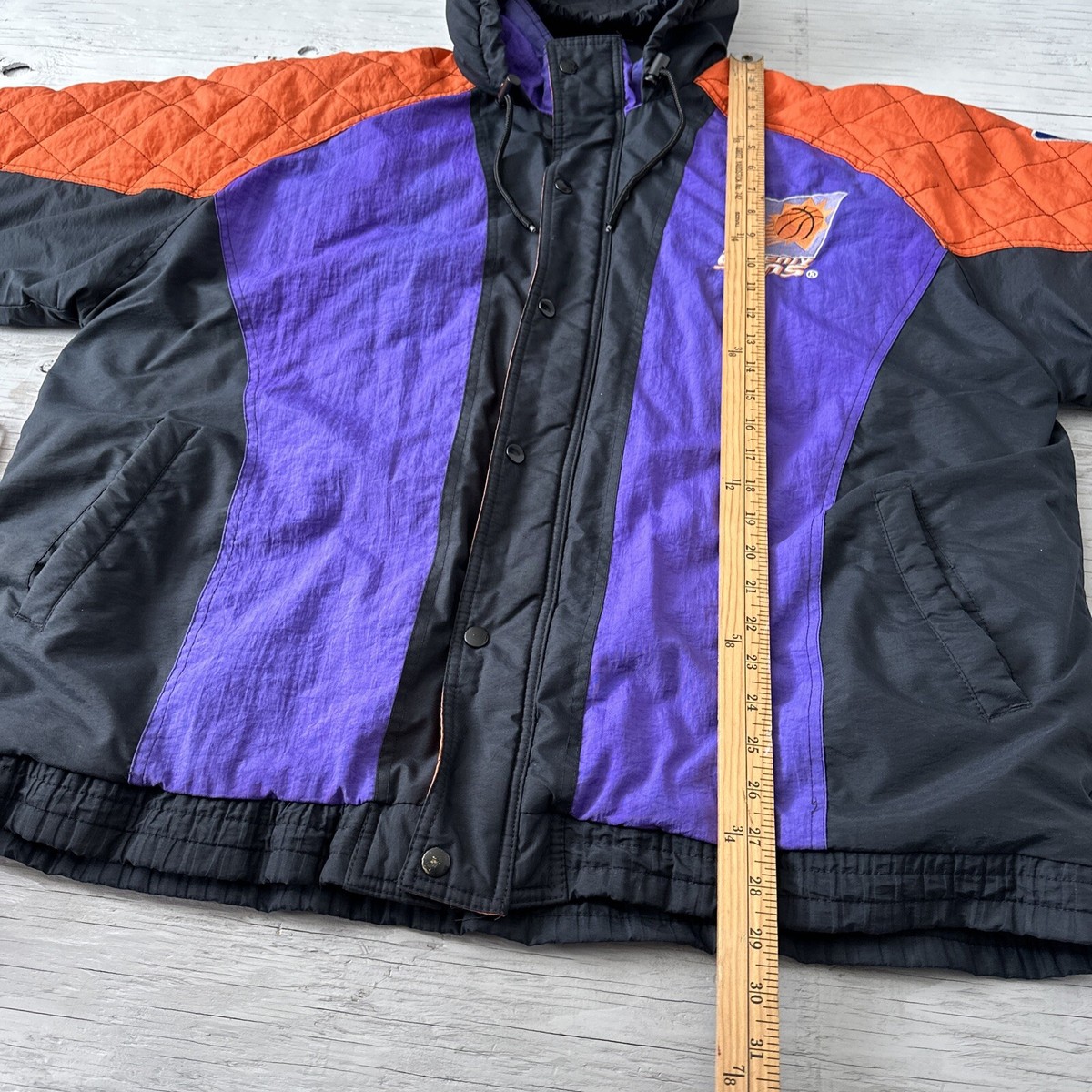 Vintage Distressed 90s NBA Phoenix Suns Starter Full Zip