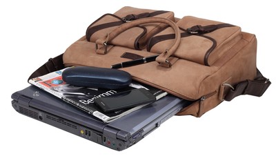 Greenburry Bürotasche Businesstasche Aktenmappe Ledertasche Aktentasche sand
