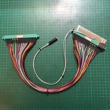 Jamma Extender 50cm,Common Ground , Voltmeter & Mini Jack Output Taito Egret 2