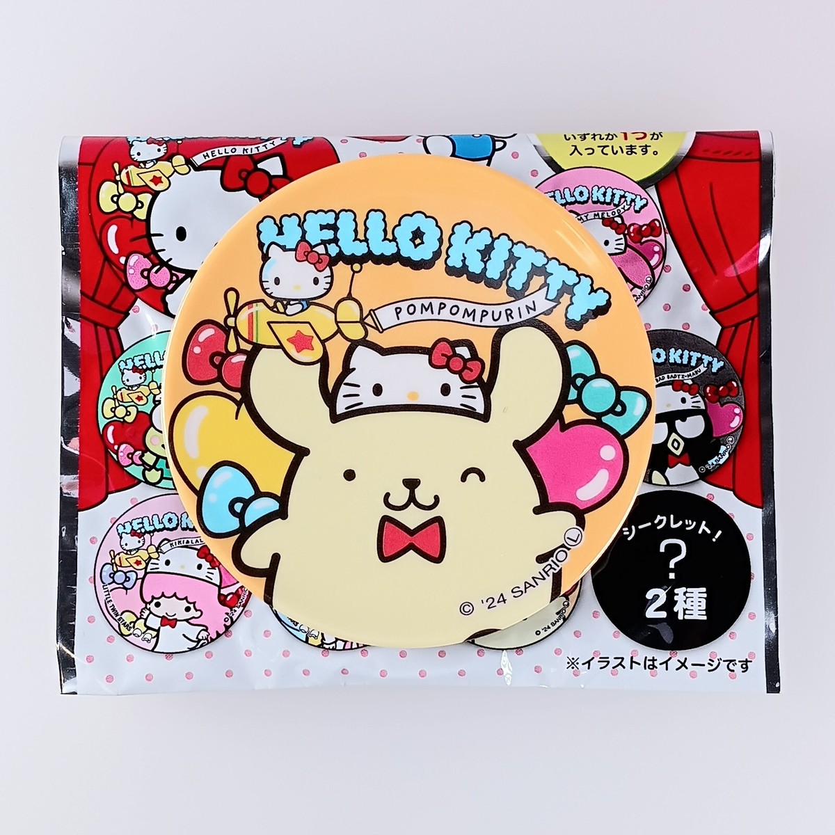 Pom Pom Purin Sanrio Characters Hello Kitty 50th Melamine Mini