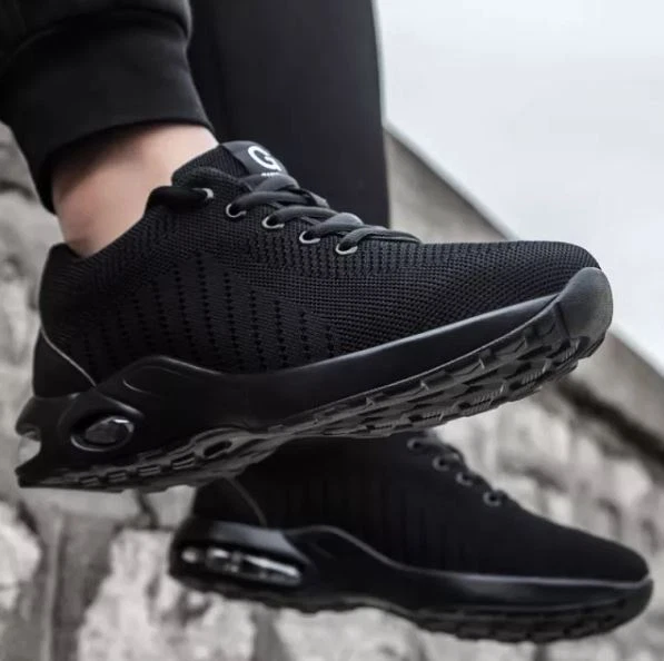 GUYISA MENS SAFETY TRAINERS WOMEN WORK LIGHT STEEL TOE CAP BOOTS SHOES PPE UK SIZES