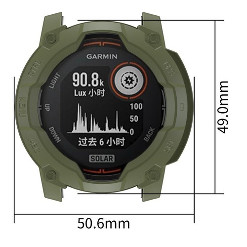 Shockproof Watch Cover Edge Shell for Garmin Instinct 3 45/50mm Accessories - Zdjęcie 3 z 17