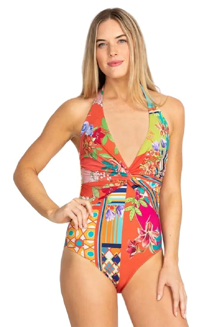 Johnny Was Color Twist One Piece Swimwear - CSW9721AN | eBay