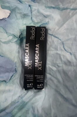 2X Rodial Mascara XXL - Extreme Lash Maximiser - Black Velvet - Full Size 13ml
