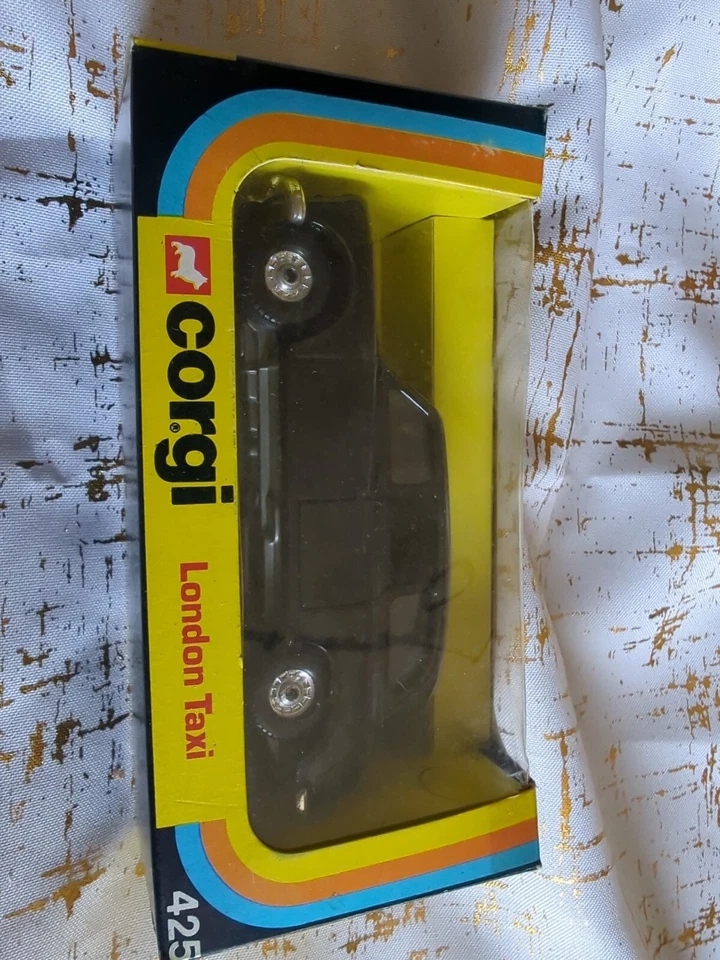 Corgi London Taxi 1979 #425 en caja The Metty Co. JUGUETE COCHE NIÑO NOS DE COLECCIÓN Foto 2 de 4