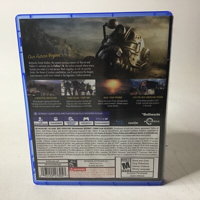 Custodia Ricambio Per PlayStation 4 PS4 Fallout 76 | Solo Custodia, Come Nuova - Foto 2