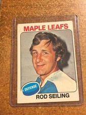  1975-76 Topps Hockey # 229 Rod Seiling