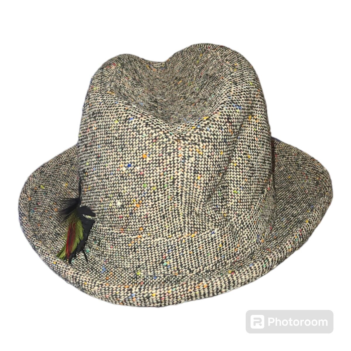 Vintage Adam New York Brown Wool Blend Fedora Hat Size L -7 Vintage Adam New York Brown Wool Blend Fedora Hat Size L -7
