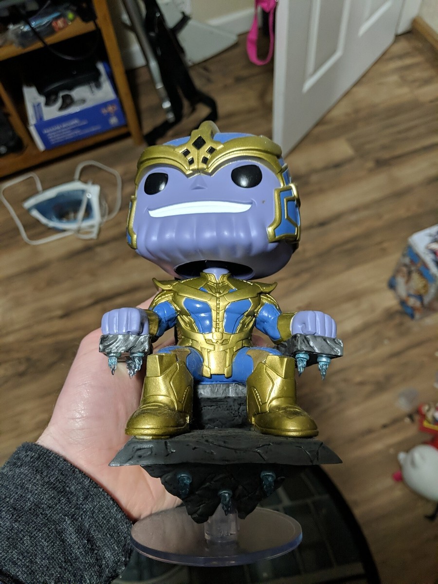 POP！ 331 マーベル10周年 331 サノス 台座バージョン Funko Pop! Thanos With Throne #331 (Hot Topic Exclusive) | eBay