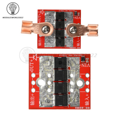 100A High Current Ideal Diode Module Anti-Backflood Anti-Reverse Charging Module