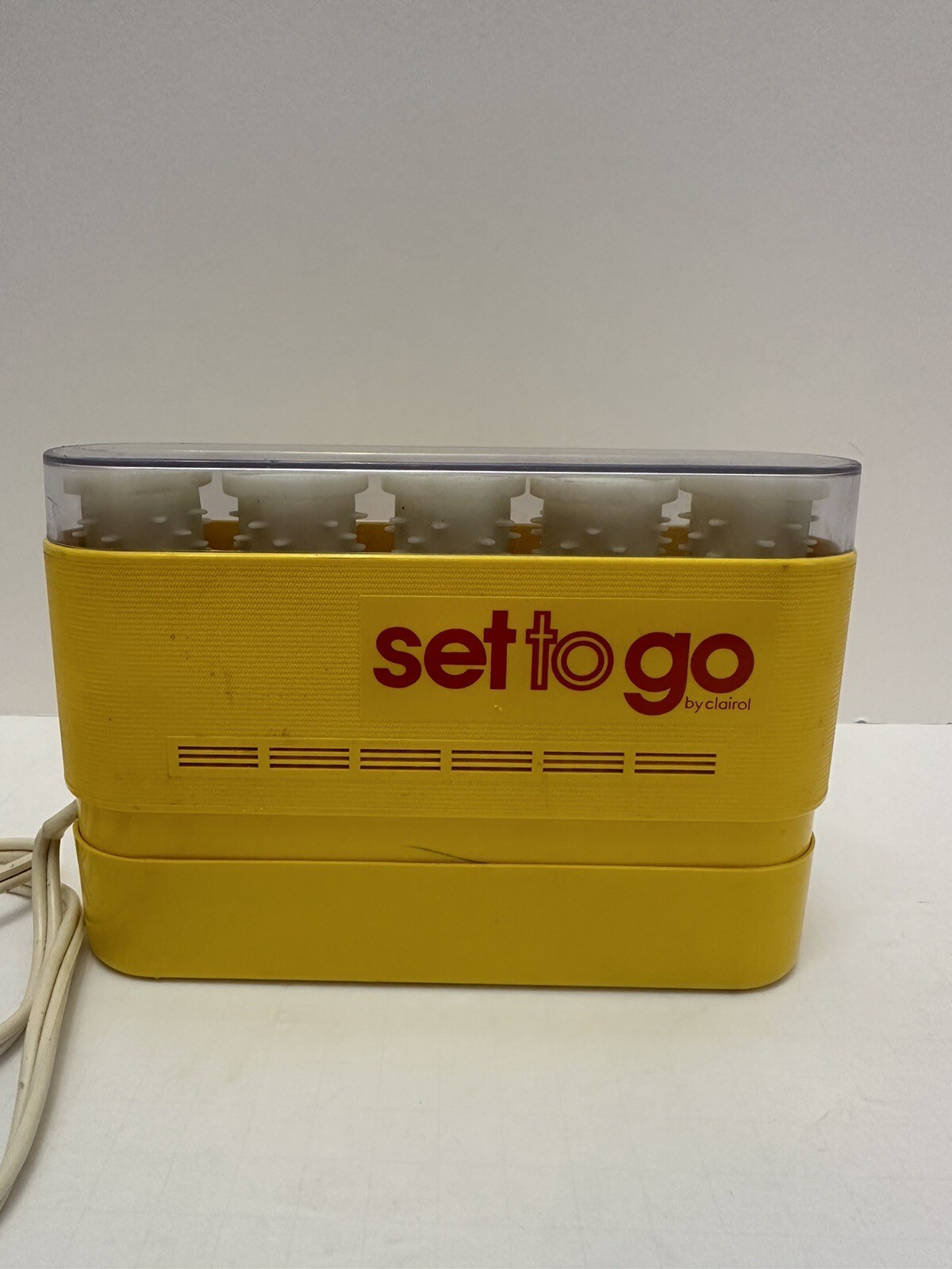 VTG Clairol Set to Go Hot Rollers Travel Size 51" Rollers eBay